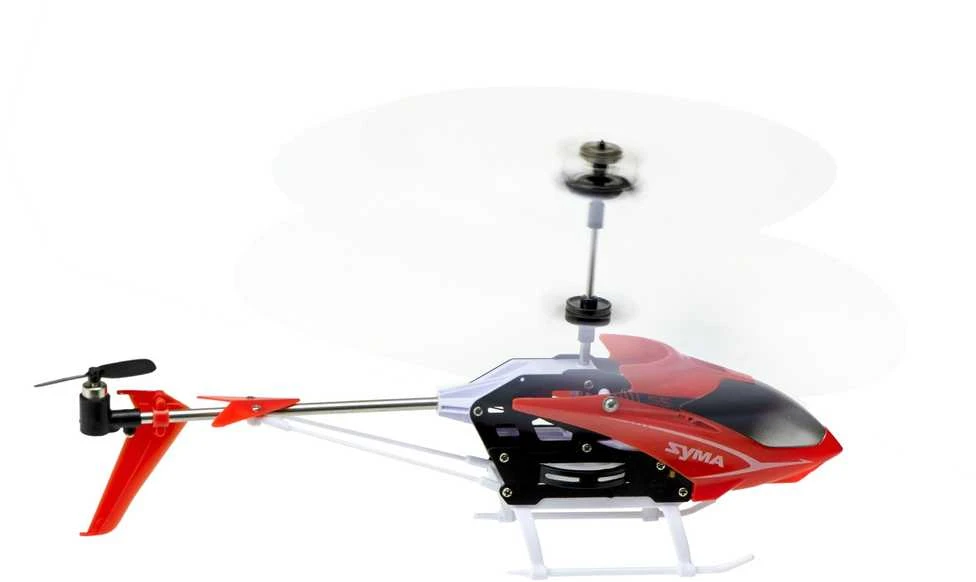 SYMA S5 RC sraigtasparnis 3CH raudonas