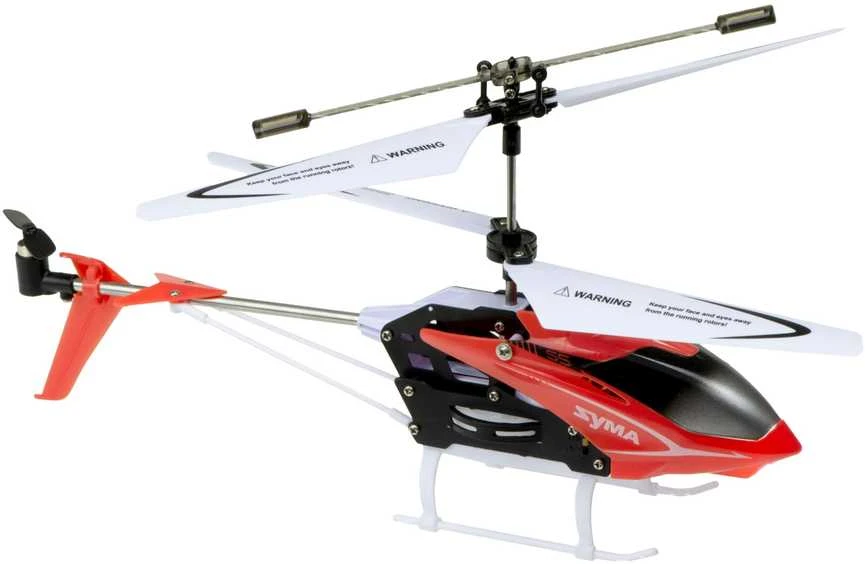 SYMA S5 RC sraigtasparnis 3CH raudonas