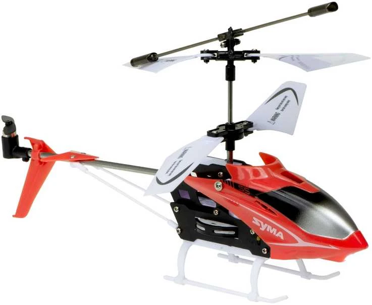 SYMA S5 RC sraigtasparnis 3CH raudonas
