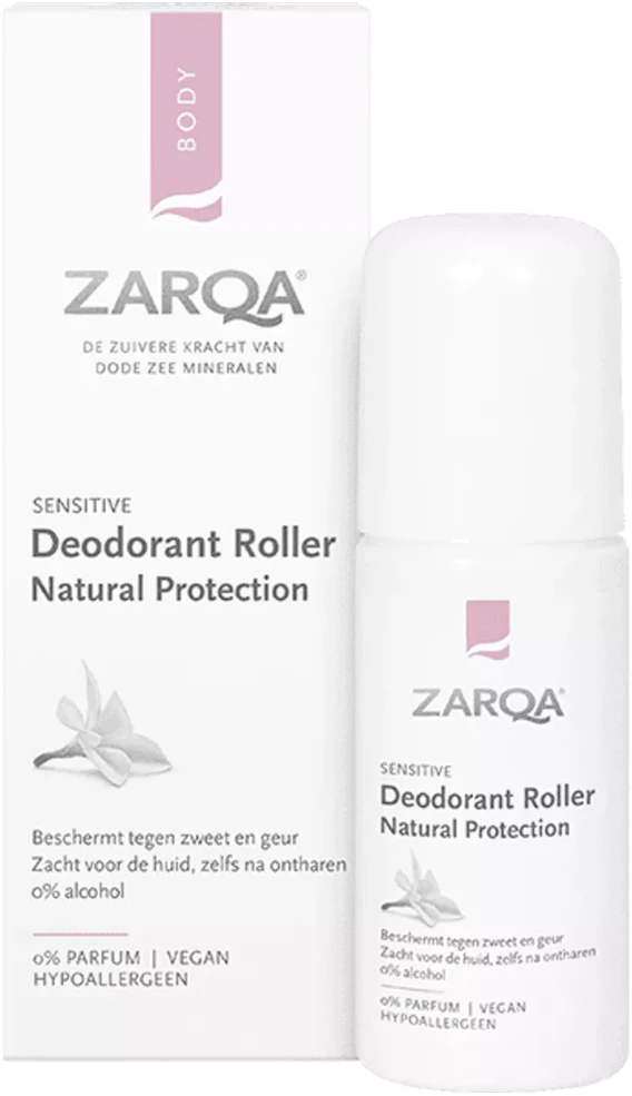 Zarqa Natūralus apsauginis rutulinis dezodorantas, 50 ml