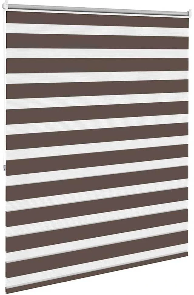 Zebra Žaliuzė, Roletas 140 x 175 cm, Kavos Spalvos