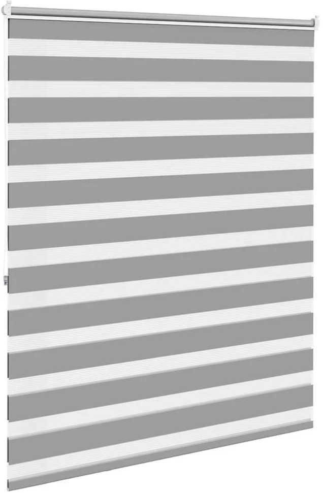 Zebra Žaliuzė, Roletas 140 x 175 cm, Pilkas