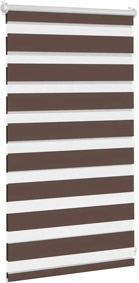 Zebra Žaliuzė, Roletas 50 x 100 cm, Kavos Spalvos