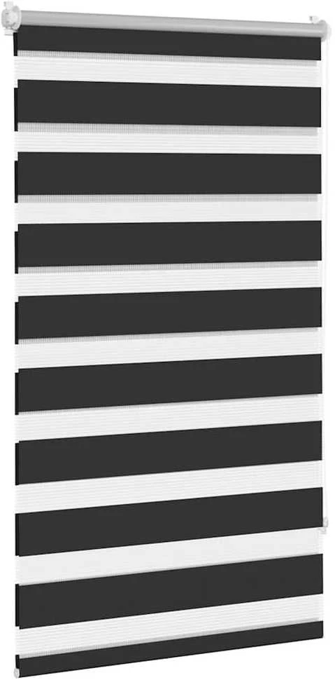 Zebra Žaliuzė, Roletas 70 x 120 cm, Juodas