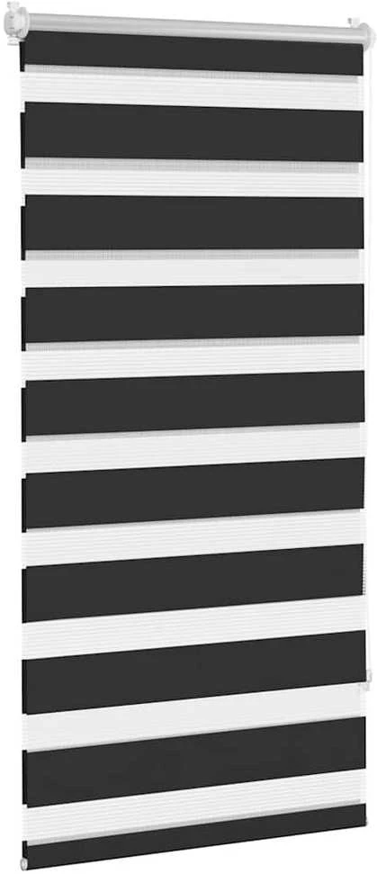 Zebra Žaliuzė, Roletas 80 x 150 cm, Juodas