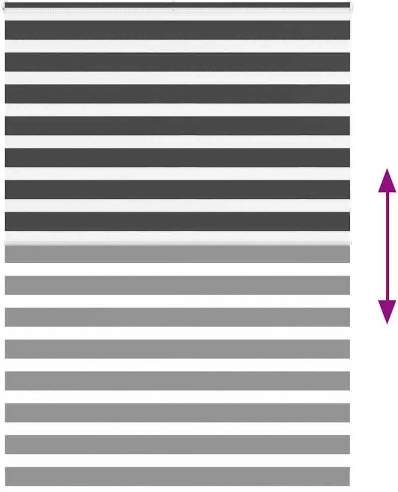 zebrinės žaliuzės 165x230 cm audinio plotis 160,9cm poliesteris