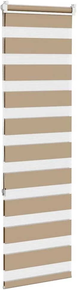 zebrinės žaliuzės 40x150 cm audinio plotis 35,9 cm poliesteris