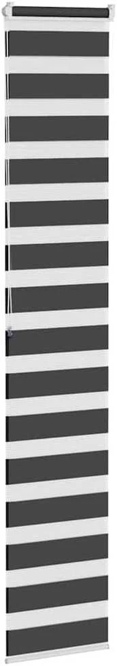 zebrinės žaliuzės 50x200 cm audinio plotis 45,9 cm poliesteris