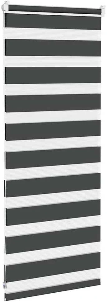 zebrinės žaliuzės 60x100 cm audinio plotis 55,9 cm poliesteris
