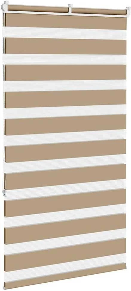 zebrinės žaliuzės 75x150 cm audinio plotis 70,9 cm poliesteris