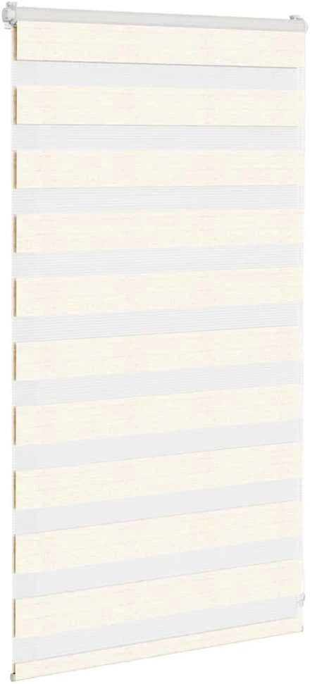 zebrinės žaliuzės 85x100 cm audinio plotis 80,9 cm poliesteris