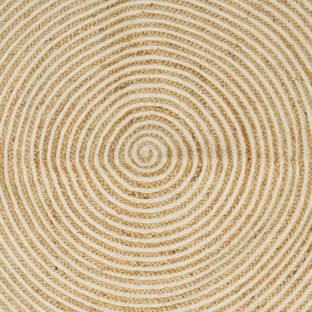 Kilimas Balta 240 x 240 cm Džiutas