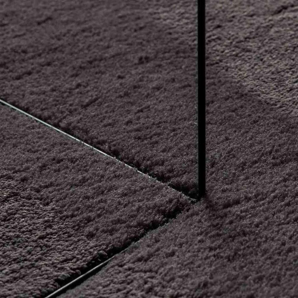 Kilimas HUARTE Antracito 100 x 200 cm Poliesteris