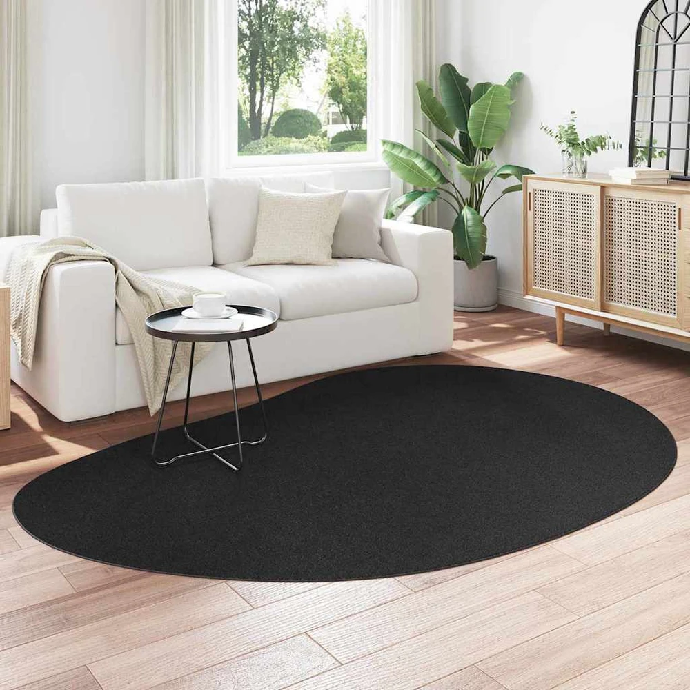 Kilimas HUARTE Juoda 160 x 230 cm Poliesteris