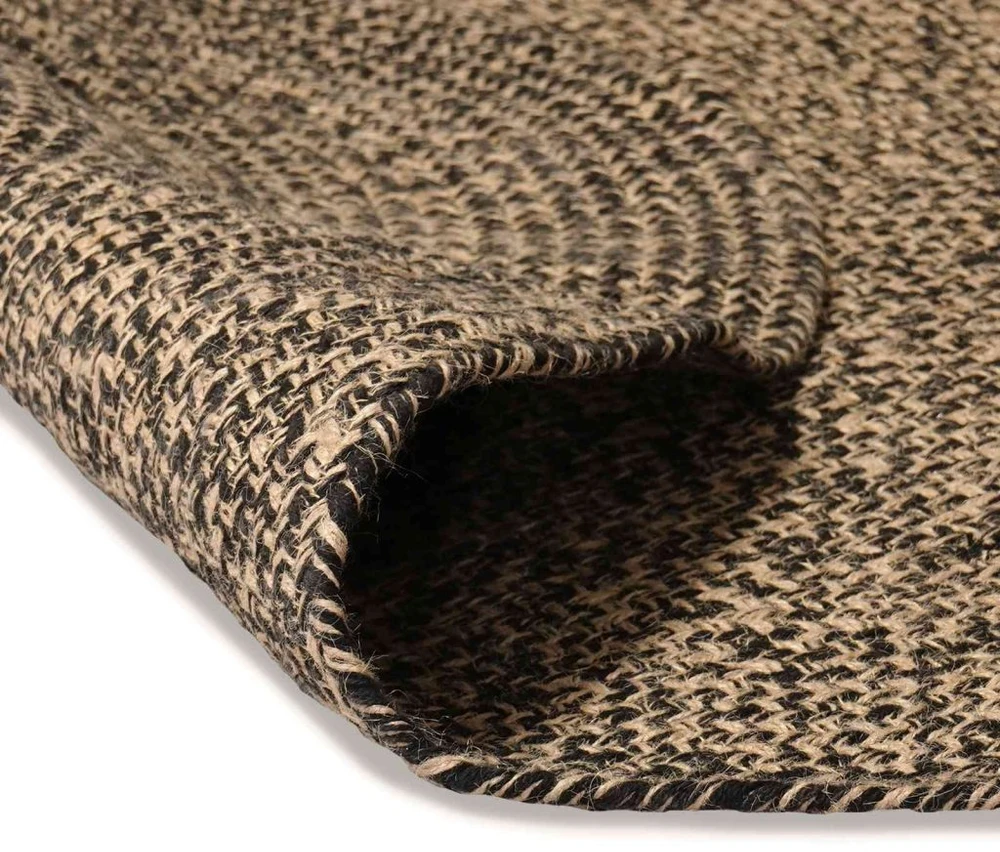 Zoninės kiliminės dangos Juoda 205 x 305 cm Džiutas