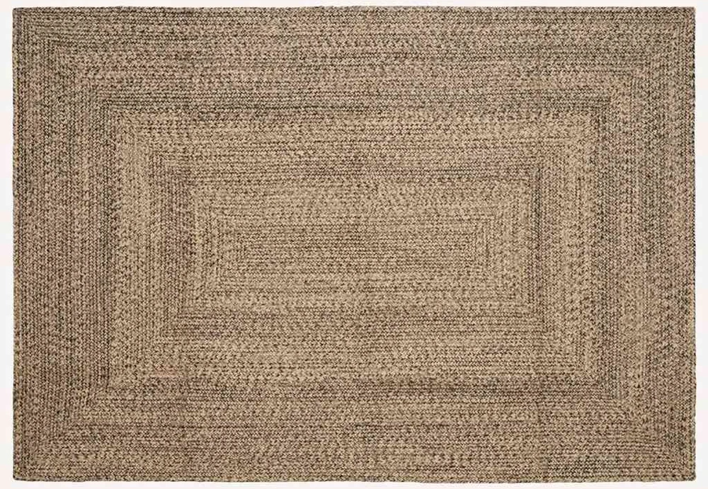 Kilimas Natūrali ir juoda 200 x 290 cm Džiutas