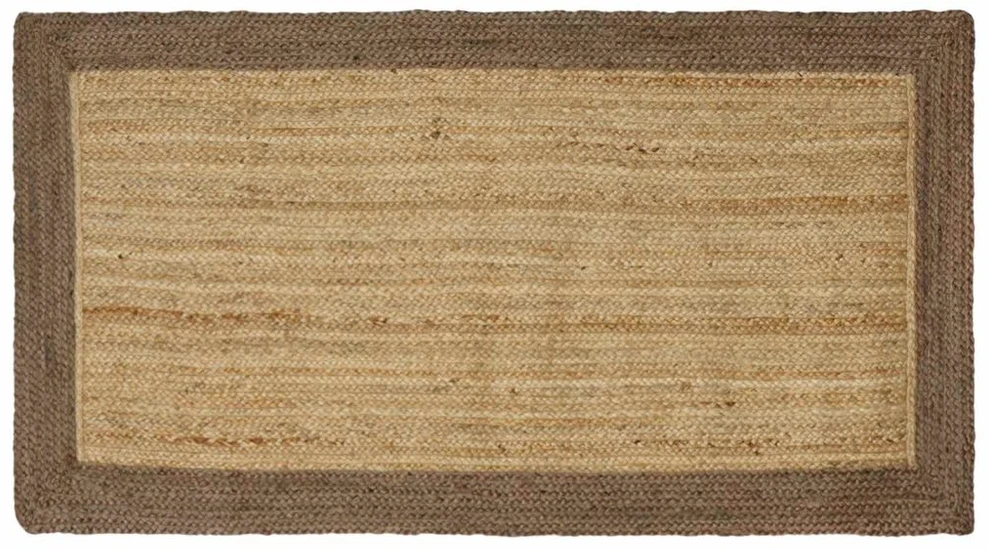 Kilimas Pilka 80 x 150 cm Džiutas
