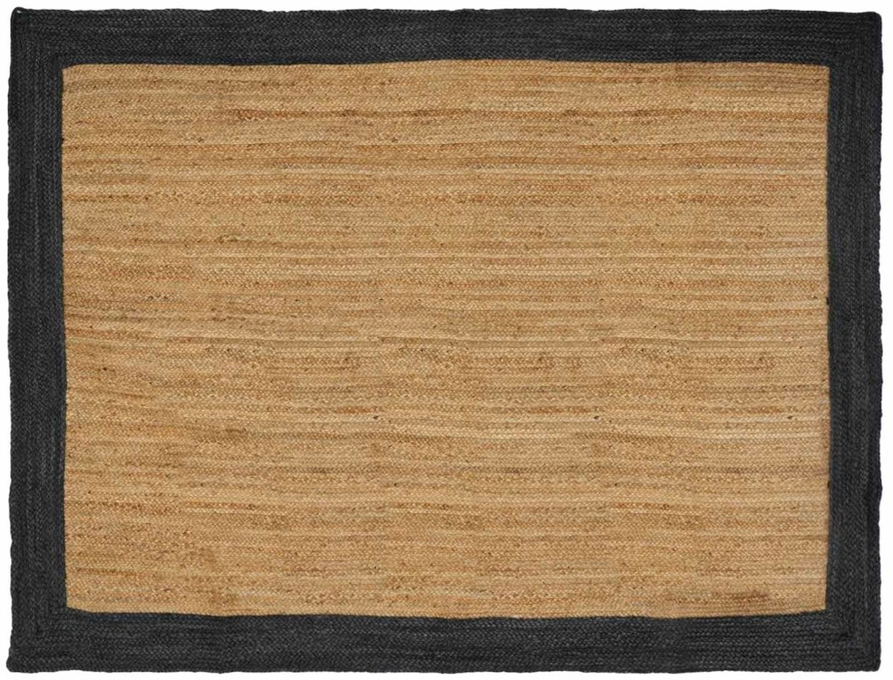 Kilimas Tamsiai pilka 160 x 230 cm Džiutas