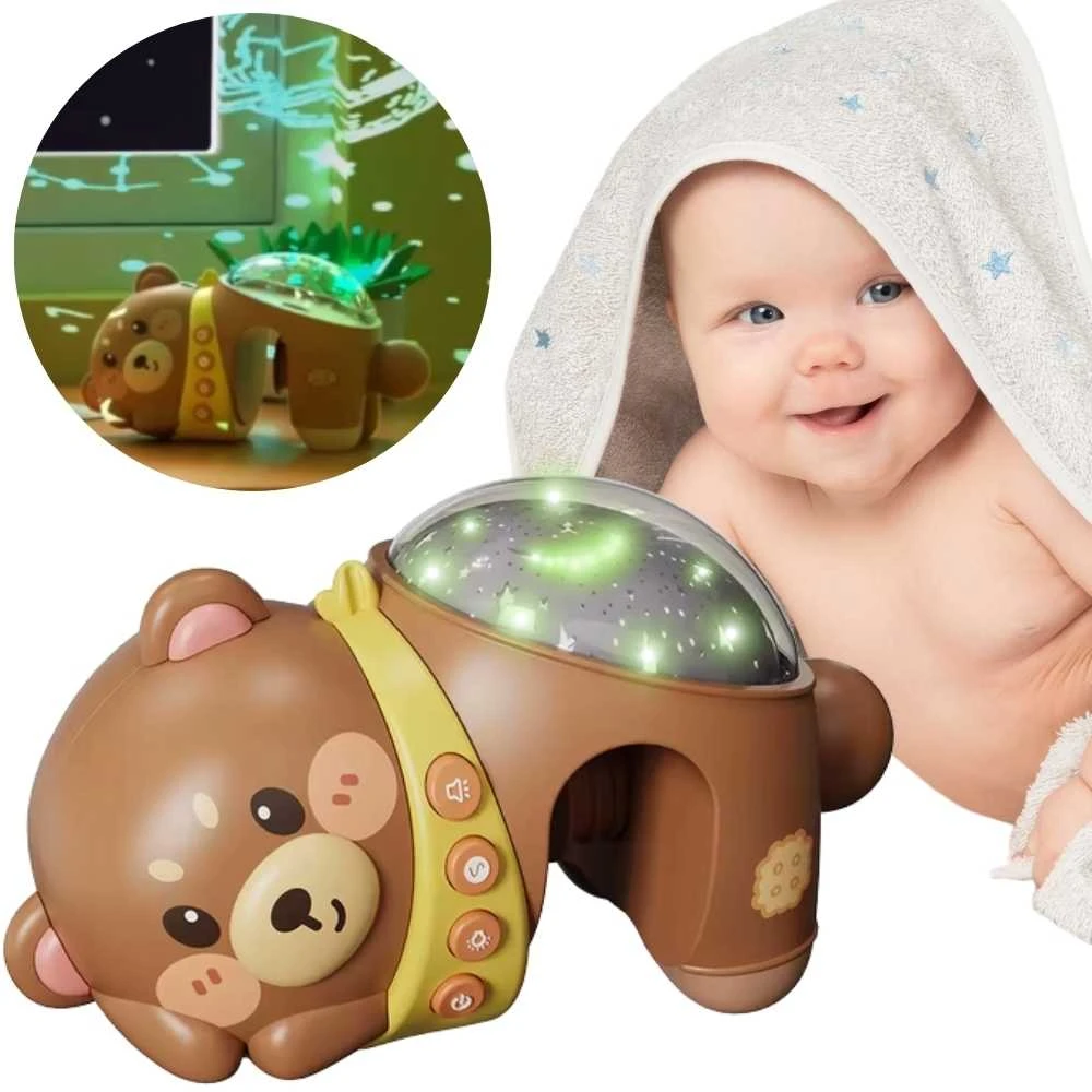 Žvaigždžių Projektorius Meškiukas WOOPIE BABY