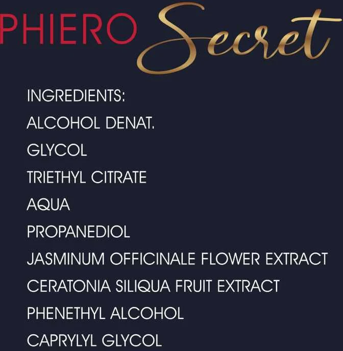 Pherostrong Phiero, Secret, feromonų kvepalai moterims, 10 ml moterims