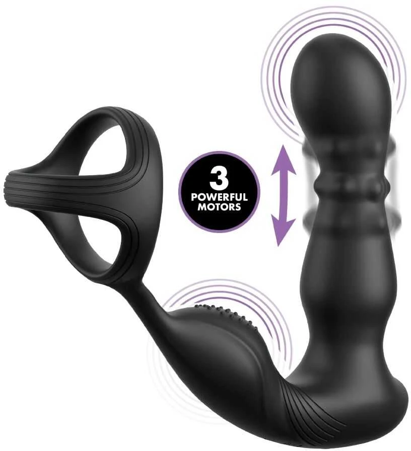 Dreamtoys AFE Ass-Gasm Slide&Glide Juodas