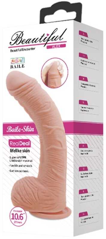 Baile Dildos BAILE Didelis dildo realistiškas netikro penio narys 28c