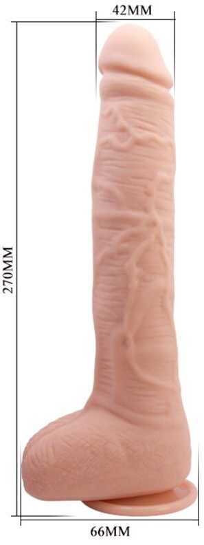 Baile Dildos BAILE- Gražus DICK 11'' minkštimas