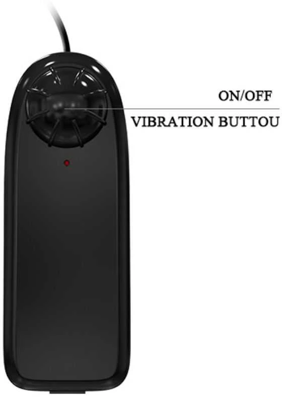 Baile Vibrators BAILE Realistinis silikoninis dildė su vibraciniu peniu