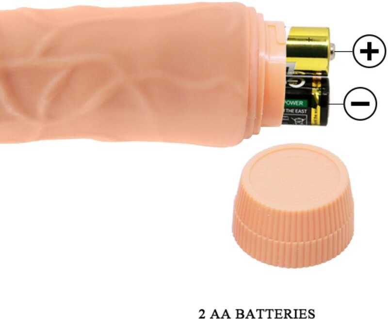 Baile Vibrators Baile vibratoriai BAILE - BARBARA REALISTINIS VIBRUOJAMASIS 20 CM