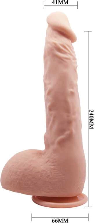 Baile Vibrators LYBAILE „Beautiful Encounter Jason“ tikras dildo 24 cm dydžio kūnelis