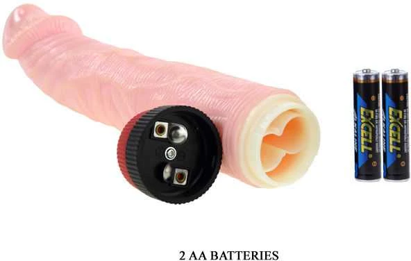 Baile Vibrators BAILE Realistinis vibratorius natūralus varpos narys 21cm