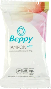 Tamponinis-BEPPY SOFT & COMFORT TAMPON WET 2Vnt