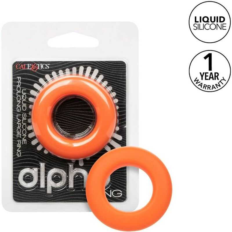 Calexotics Oranžinis Alpha Prolong Large Ring Oranžinis