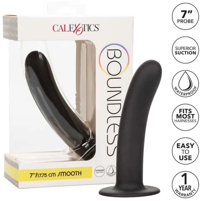 Calexotics Boundless 7/17.75cm Smooth Juodas