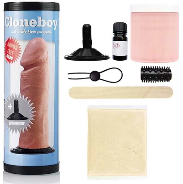 Rožinė Cloneboy - Dildo & Suction Cap Rožinė