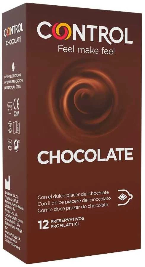 Condom Control Chocolate Flavour prezervatyvai 12 vnt