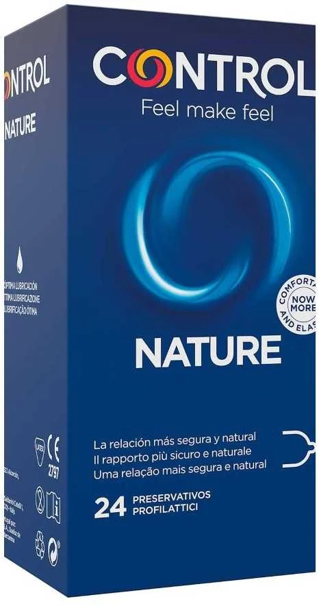 Control Adapta Nature prezervatyvai