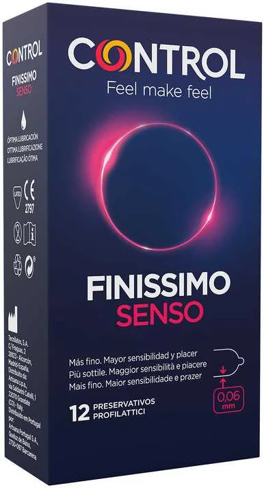 Senso Fine Control Condom 12 Units