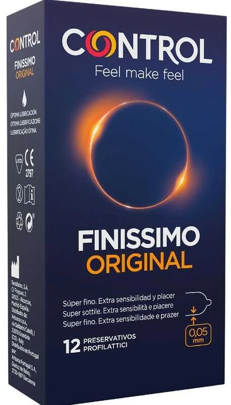 "Control Finissimo Original" 12 vienetų