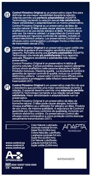 Finissimo Original Control 24 vienetai