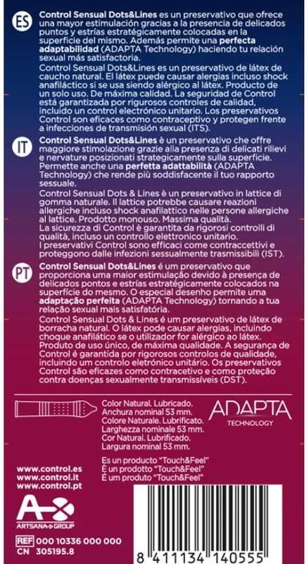 Control Touch - Feel Condom 12 Units