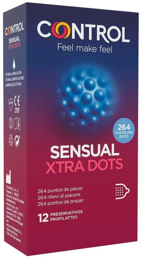 Control Xtra Sensation Condom 12 Units