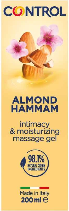 Control Almond Milk Massage Gel lubrikantas-masažo gelis 200ml