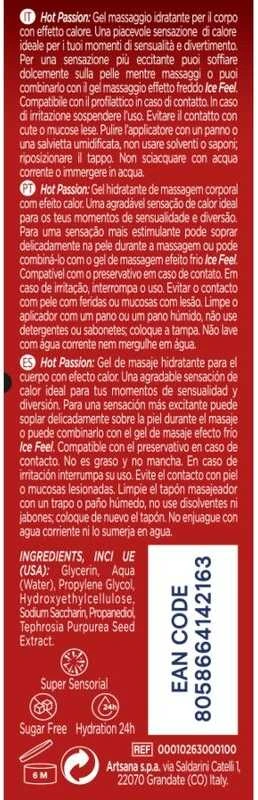 CONTROL Kontrolinis gelis 3 viename „Hot Passion“ 200 ml