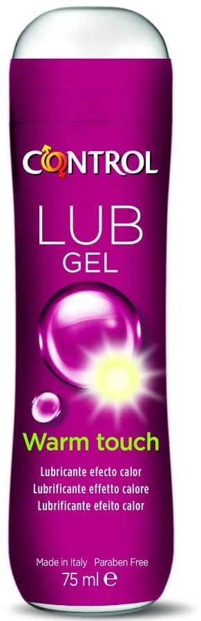 Control Lub Gel Warm Touch masažo gelis - lubrikantas 75ml