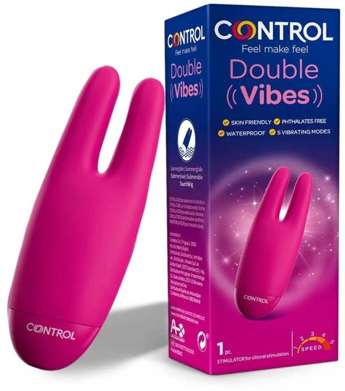 Control stimuliatorius Double Vibes 1vnt