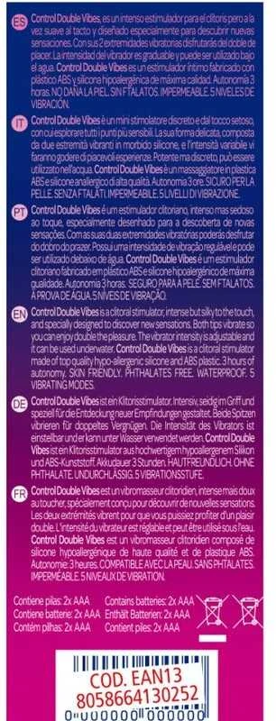 Control stimuliatorius Double Vibes 1vnt