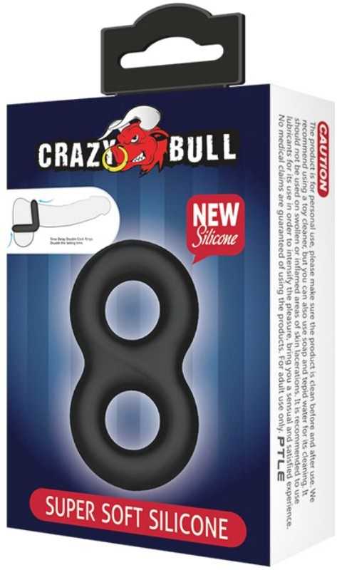 Crazy Bull Dvigubo varpos žiedo sėklidžių seksas
