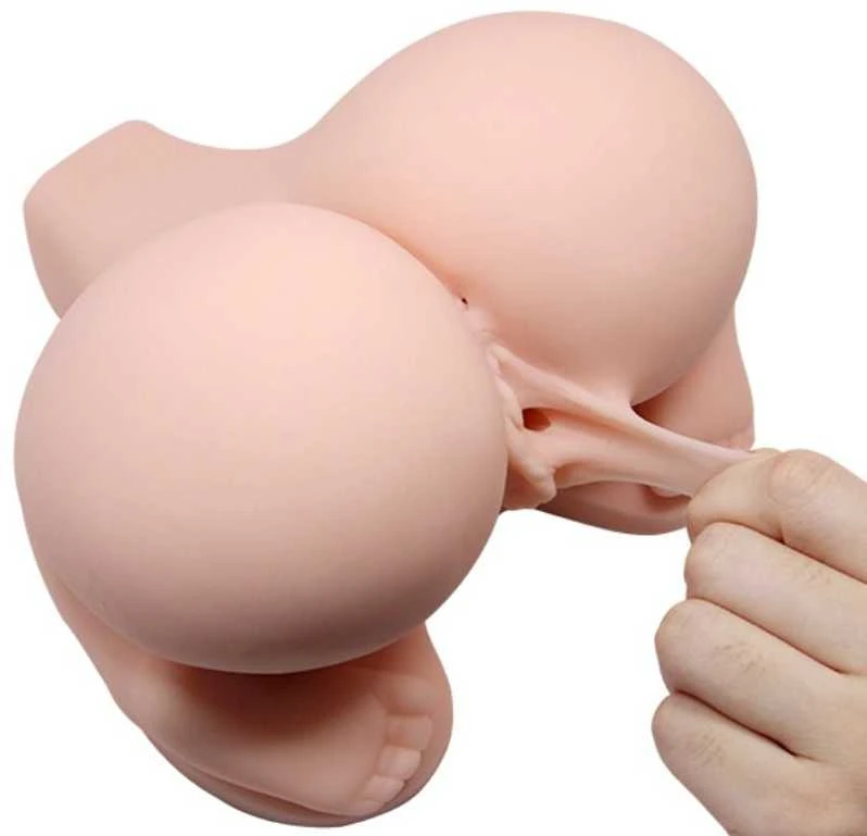Crazy Bull Dvigubas analinis vaginalinis vibruojantis masturbatorius