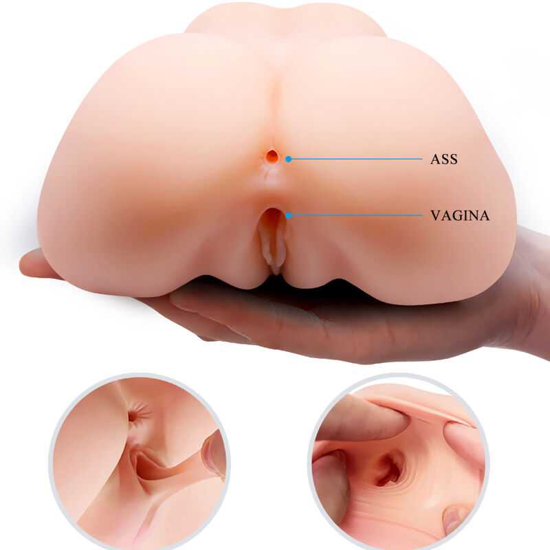 LYBAILE Crazy Bull Dual vagina ir asilo kūnas